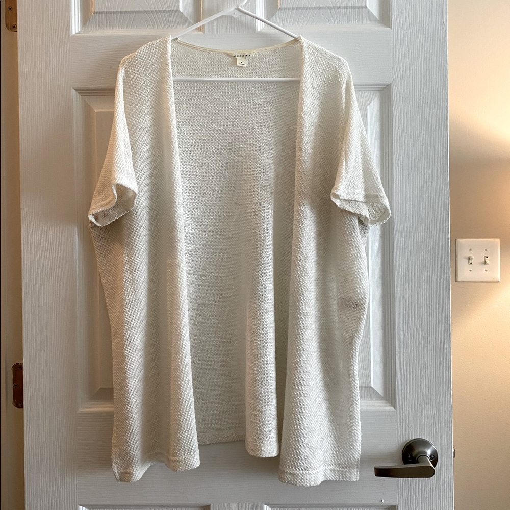 Aeropostale Cream Cardigan
